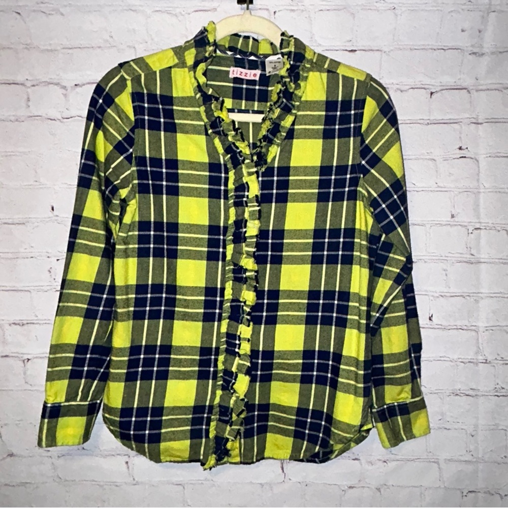 Dizzy Lizzie Tizzie flannel shirt women’s size S‎